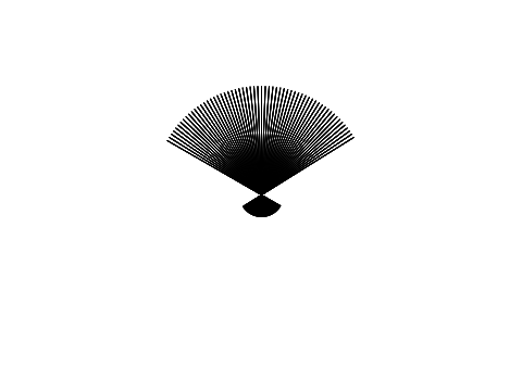 绘制扇子