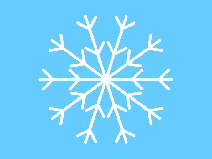 绘制雪花
